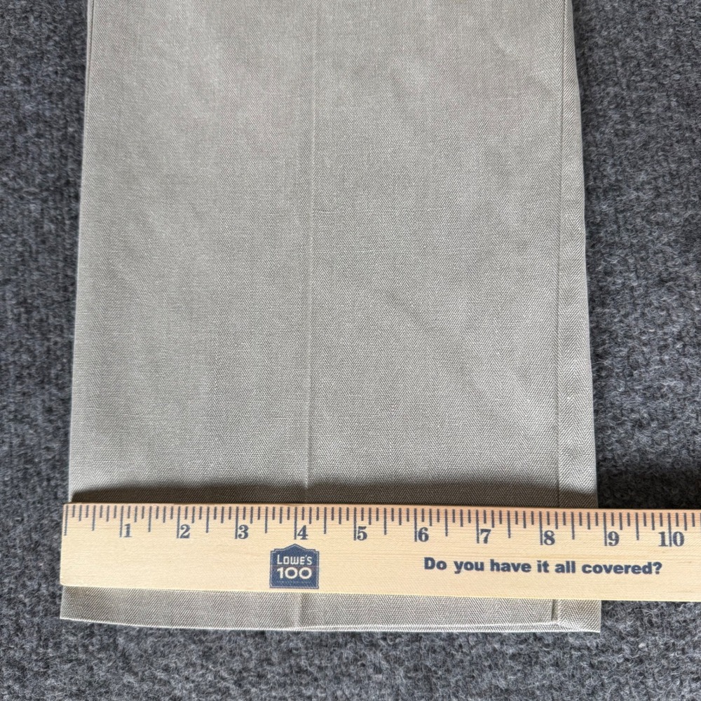 Tommy Bahama Dress Pants Mens 38x32 Beige Silk Blend Soft‎ Casual Comfortable - Picture 8 of 9
